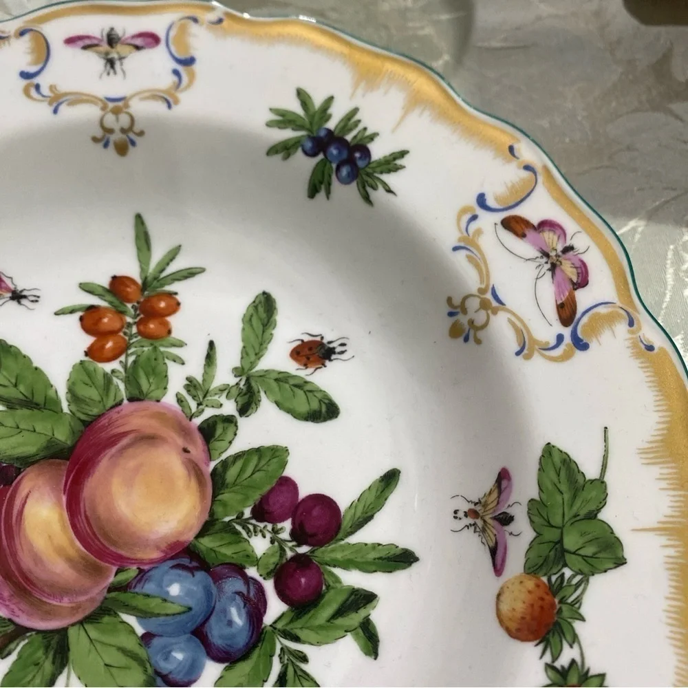 Mottahedeh Duke of Gloucester‎ Rimmed Soup Bowl